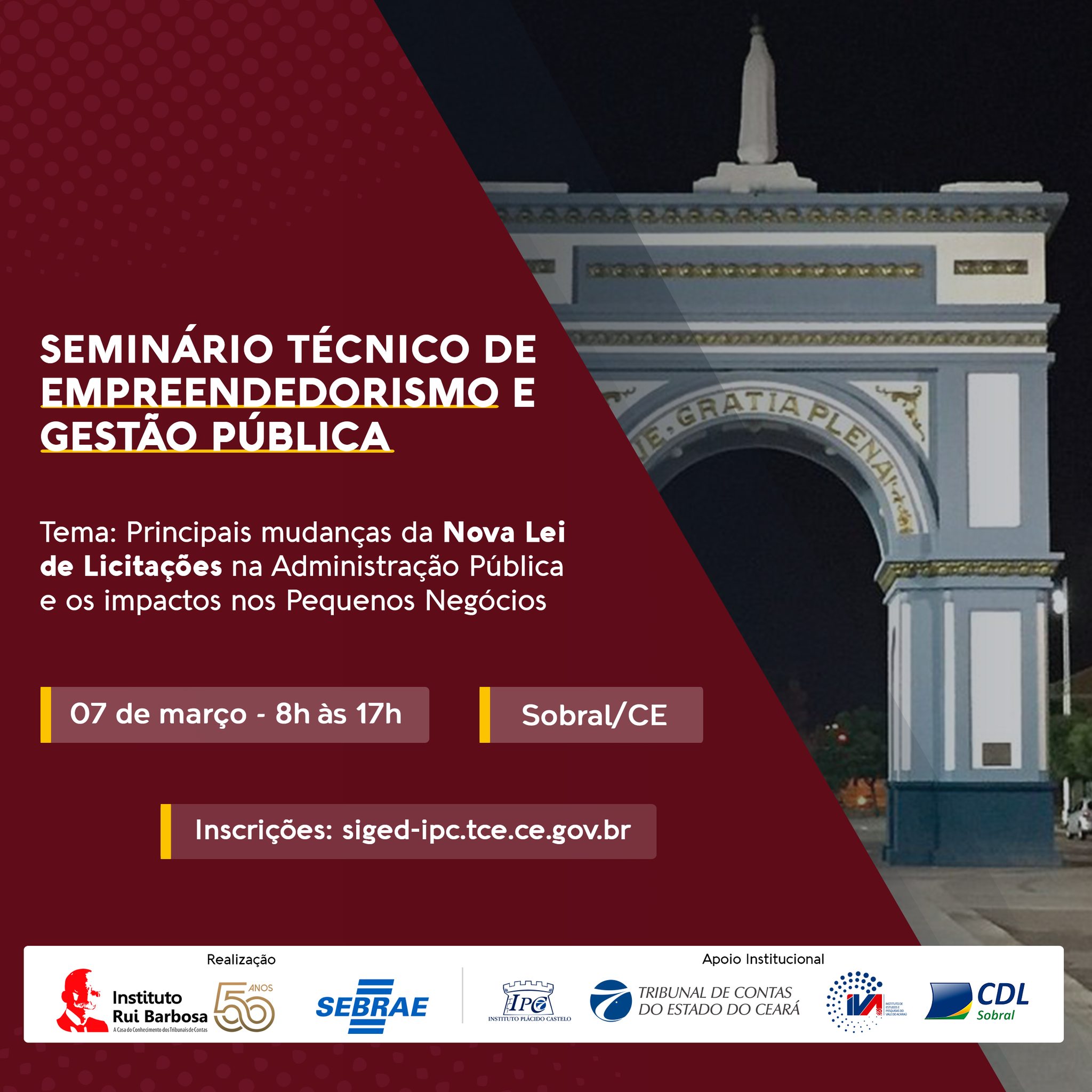 Seminário Tecnico do Sebrae